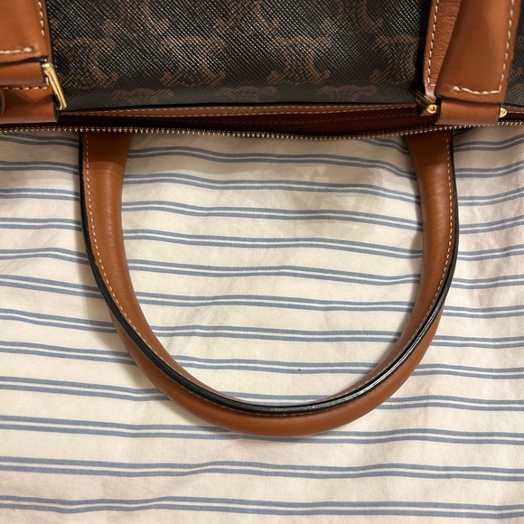 Celine 2019 Boston Bag in Triomphe Canvas - Picture 12 of 14